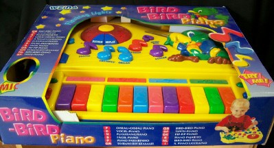 Musical Bird Piano With Microphone
